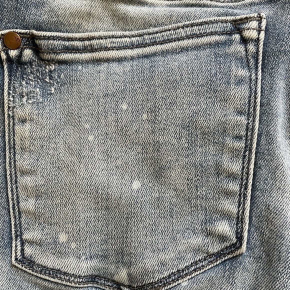 Judy Blue Destroyed Bleach Splatter Boyfriend (82169) Size 11/30 - Picture 15 of 16